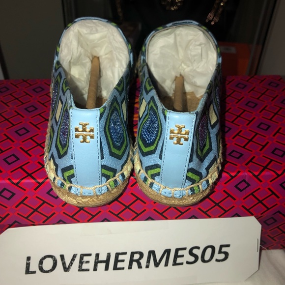 New Tory Burch Espadrille slide size 7 - Picture 5 of 8